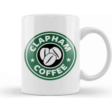 Baskı Dükkanı Clapham Coffee Starbucks Kupa