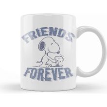 Baskı Dükkanı Classic Friend Ship Snoopy Kupa