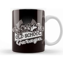 Baskı Dükkanı Classic Old Cars Hot Rod Automobile Muscle Car Speed Vehicle Kupa