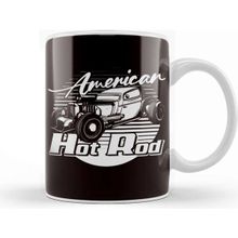 Baskı Dükkanı Classic Old Hot Rod American Cars Automobile Muscle Garage Kupa
