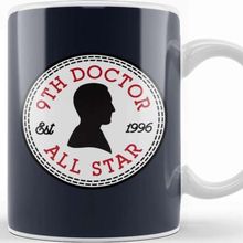 Baskı Dükkanı Converse All Star Ninth Doctor Who Kupa Bardak