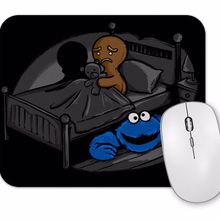 Baskı Dükkanı Cookie Monster Kurabiye Canavarı Öcü Korku Mouse Pad