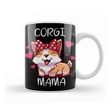 Baskı Dükkanı Corgi Mama Kupa Bardak