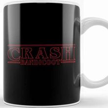 Baskı Dükkanı Crash Bandicoot Stranger Things Logo Mix Kupa