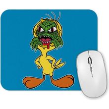 Baskı Dükkanı Creepy Reptilian Tweety Mouse Pad
