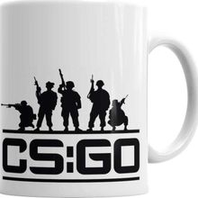 Baskı Dükkanı Cs Go Squad Sihirli Porselen Kupa