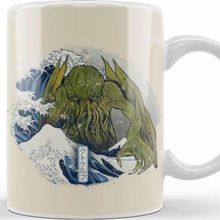 Baskı Dükkanı Cthulhu Porselen Kupa
