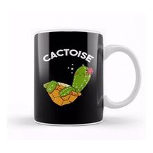 Baskı Dükkanı Cute & Funny Cactoise Cactus Tortoise Combined Kupa Bardak