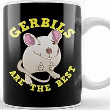 Baskı Dükkanı Cute & Funny Gerbils Are The Best Pet Owners Kupa Bardak