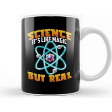 Baskı Dükkanı Cute Funny Science Its Like Magic But Real Kupa