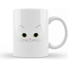 Baskı Dükkanı Cute Ginger Cat White Cat Kedi Kupa
