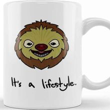 Baskı Dükkanı Cute Sloth It S A Lifestyle Funny Sloth Lovers Kupa