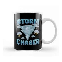 Baskı Dükkanı Cute Storm Chaser Severe Weather Tornado Hurricane Kupa Bardak