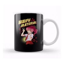 Baskı Dükkanı Cute Waifu Material Adorable Anime Girl Kawaii Kupa Bardak