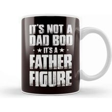 Baskı Dükkanı Dad Bod Figure Father Papa Daddy Poppa Stepdad Father´s Day Kupa