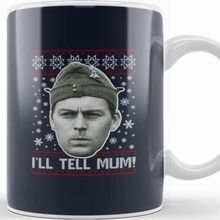 Baskı Dükkanı Dads Army Pike Tell Mum Christmas Knit Pattern Kupa