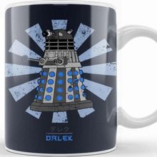 Baskı Dükkanı Dalek Retro Japanese Dr Who Kupa