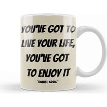 Baskı Dükkanı Daniel Craig Quotes Gift Kupa