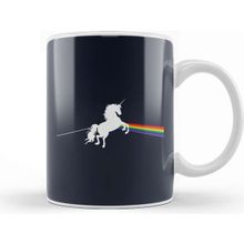 Baskı Dükkanı Dark Side Of The Unicorn Pink Floyd Mix Kupa
