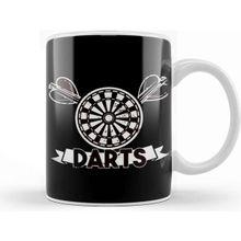 Baskı Dükkanı Darts Dartboard Dart Player Team Throwing Dartist Bullseye Kupa Bardak