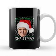 Baskı Dükkanı David Attenborough Have An Eco Friendly Christmas Knit Kupa Bardak