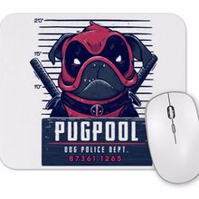 Baskı Dükkanı Deadpool Pugpool Köpek Mouse Pad
