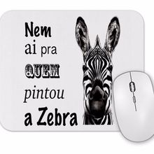 Baskı Dükkanı Deu Zebra Mouse Pad