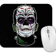 Baskı Dükkanı Dia De Los Muertos Day of the Dead Monster Mouse Pad