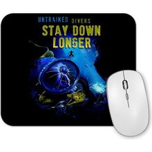 Baskı Dükkanı Diving Dalgıc Mouse Pad