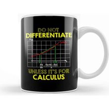 Baskı Dükkanı Do Not Differentiate Unless Its For Calculus Math Beyaz Porselen Kupa Bardak