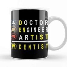 Baskı Dükkanı Doctor Engineer Artist Dentist 026 Kupa Bardak