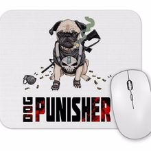 Baskı Dükkanı Dog Baby Forest Pug Köpek Mouse Pad