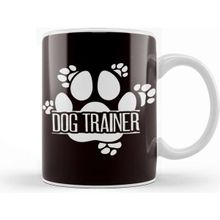Baskı Dükkanı Dog Trainer Paw Dogs Training Animal Teaching Behavior Pet Kupa Bardak