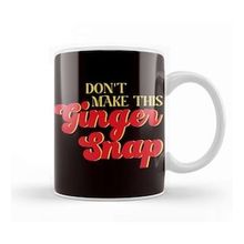 Baskı Dükkanı Don´t Make This Ginger Snap Redhead Christmas Cookies Beyaz 330 ml Porselen Kupa Bardak