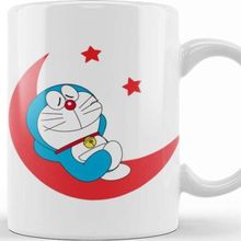 Baskı Dükkanı Doraemon 05 Beyaz 330 ml Porselen Kupa Bardak