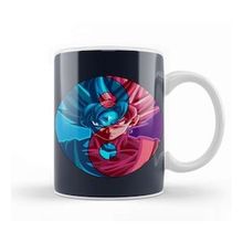 Baskı Dükkanı Dragon Ball Blue Rose Porselen Beyaz Kupa Bardak