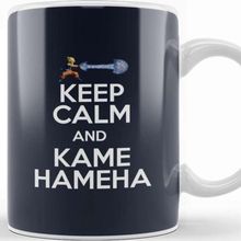 Baskı Dükkanı Dragon Ball Z Keep Calm And Kamehameha Kupa