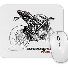 Baskı Dükkanı Ducati Exclusiva Streetfighter Mouse Pad