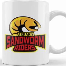 Baskı Dükkanı Dune Arrakis Sandworm Riders Kupa
