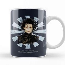 Baskı Dükkanı Edward Scissorhands Retro Japanese Kupa Bardak