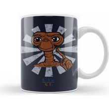Baskı Dükkanı Et Extra Terrestrial Retro Japanese Kupa
