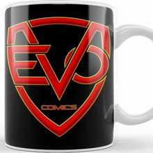 Baskı Dükkanı Evo Comics Inc Evolution Comics Inc Logo Kupa