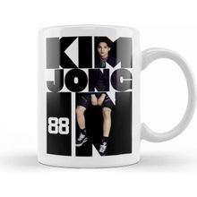 Baskı Dükkanı Exo Kai Full Name OT12 Porselen Beyaz Kupa Bardak