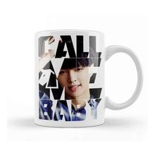 Baskı Dükkanı Exo Lay Call Me Baby Typography Porselen Beyaz Kupa Bardak