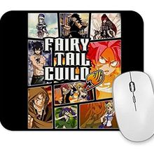 Baskı Dükkanı Fairy Tail Guild Anime Gta Style Mouse Pad