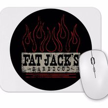 Baskı Dükkanı Fat Jacks Logo Mouse Pad