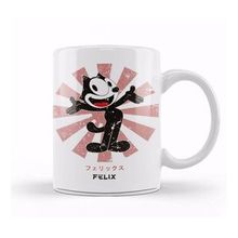 Baskı Dükkanı Felix The Cat Retro Japanese Kupa Bardak