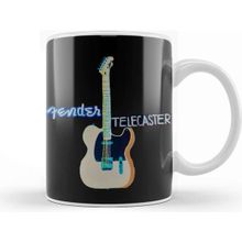 Baskı Dükkanı Fender Telecaster Fender Guitar Kupa Bardak