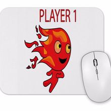 Baskı Dükkanı Fire Boy Mouse Pad