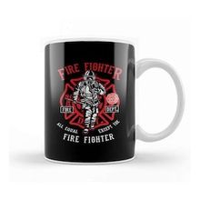 Baskı Dükkanı Fire Fighter Department Kupa Bardak